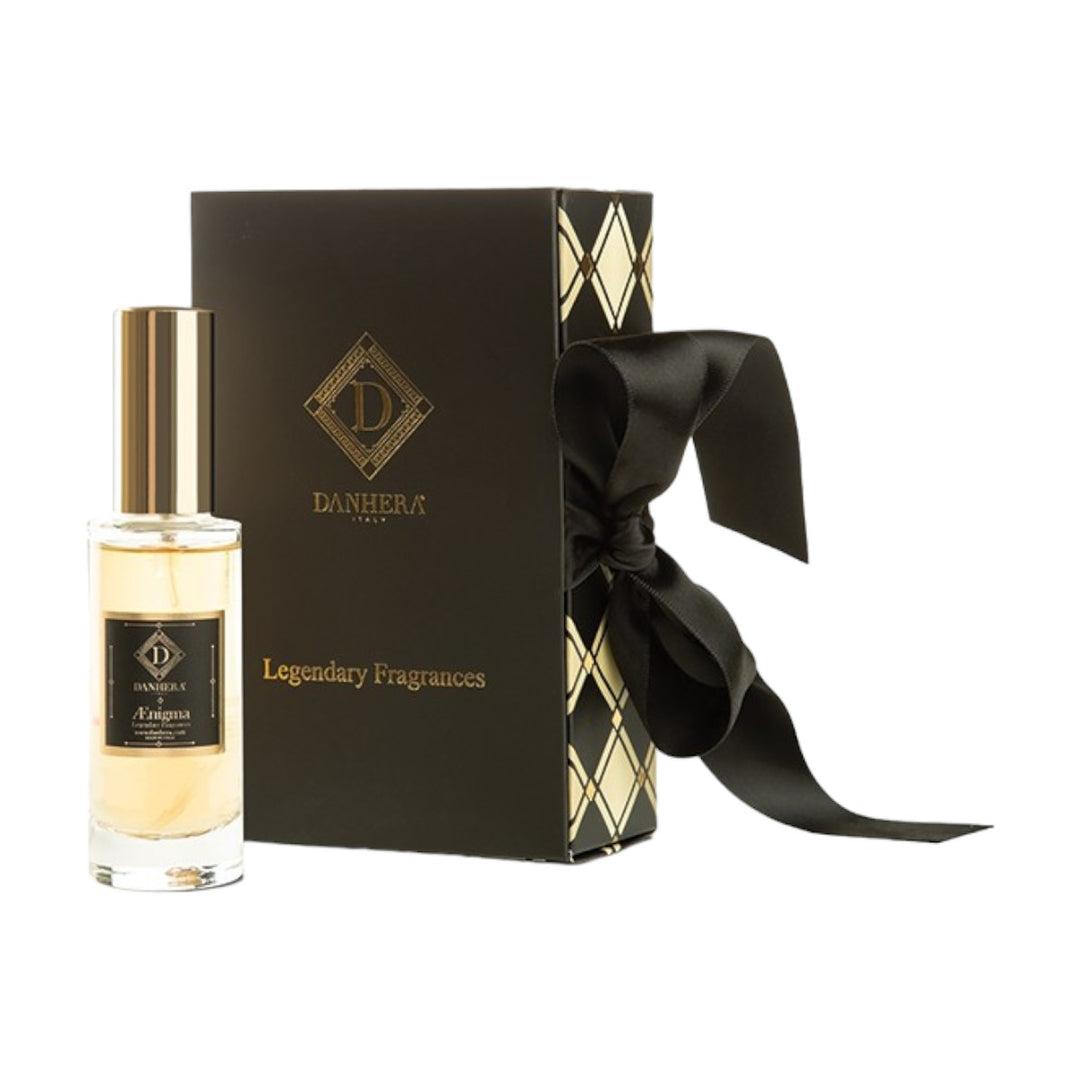 Mini Gift Box Black With Hera Stone, Aenigma Spray