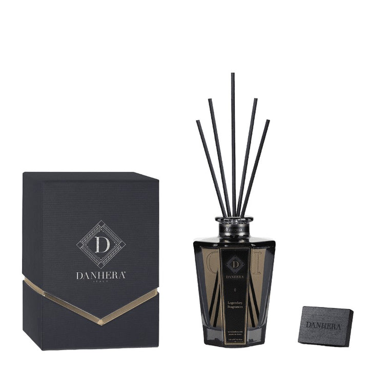 Aenigma Decanter Black With Sticks Impero