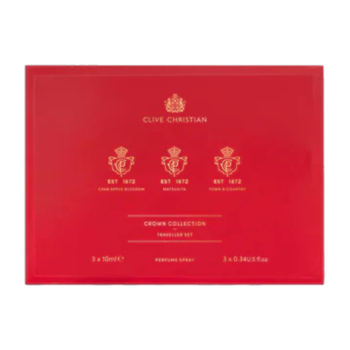 Crown Collection Traveler Set 3X10ML - Clive Christian Perfumes