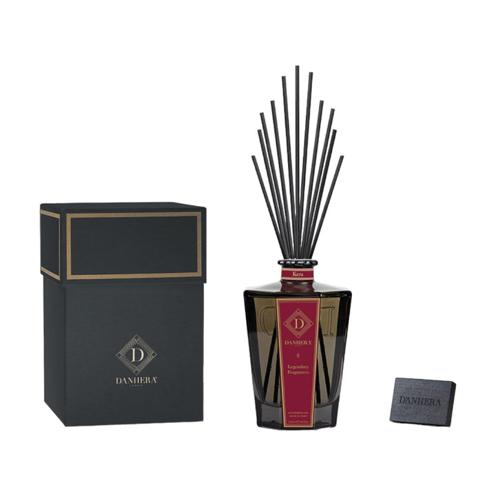 Kera Decanter Black With Sticks Impero